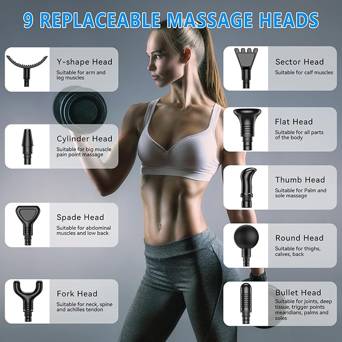 Percussion Massage Gun for Athletes